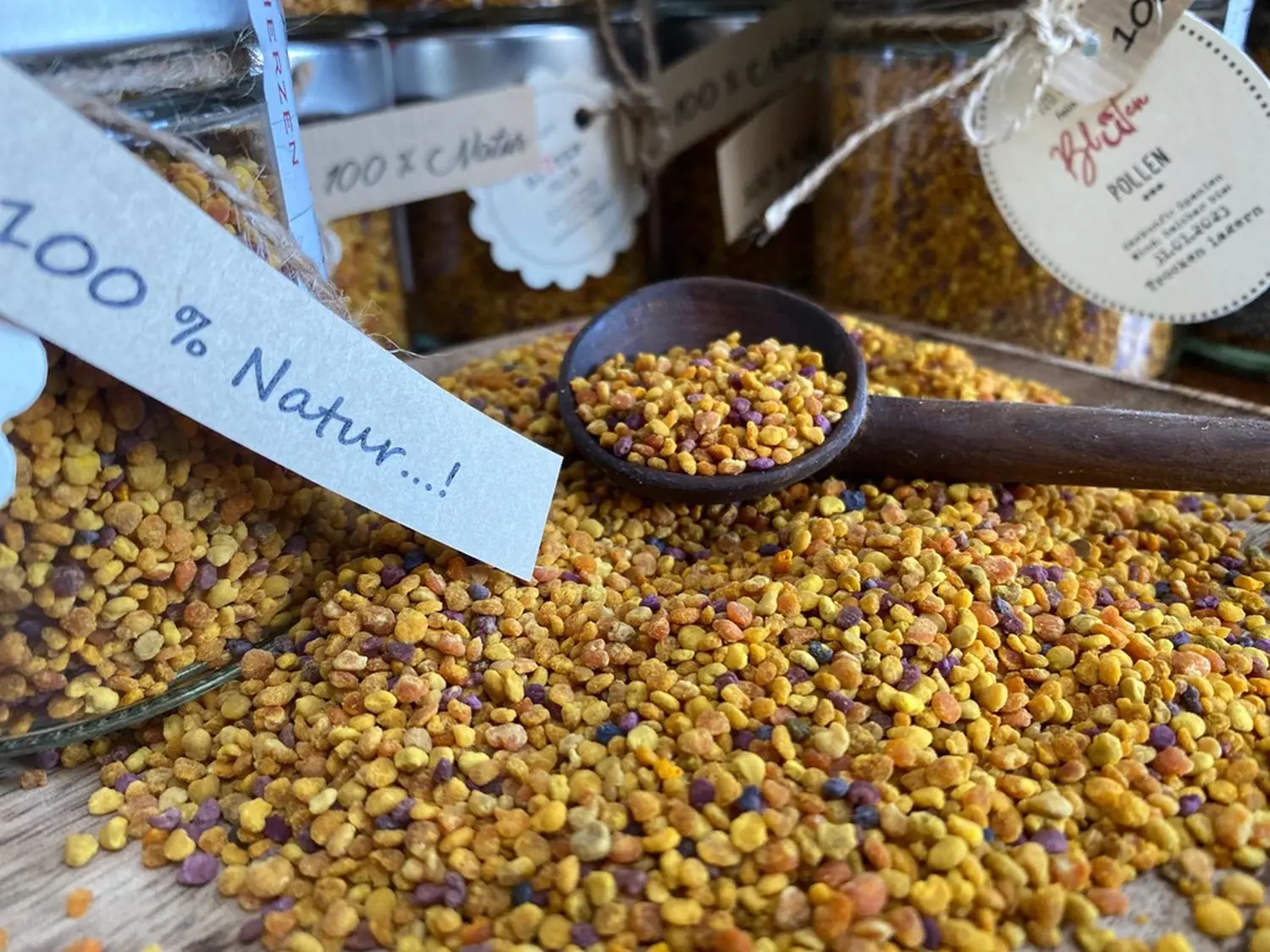 Blütenpollen  von Bienwald-Honigmanufaktur 
