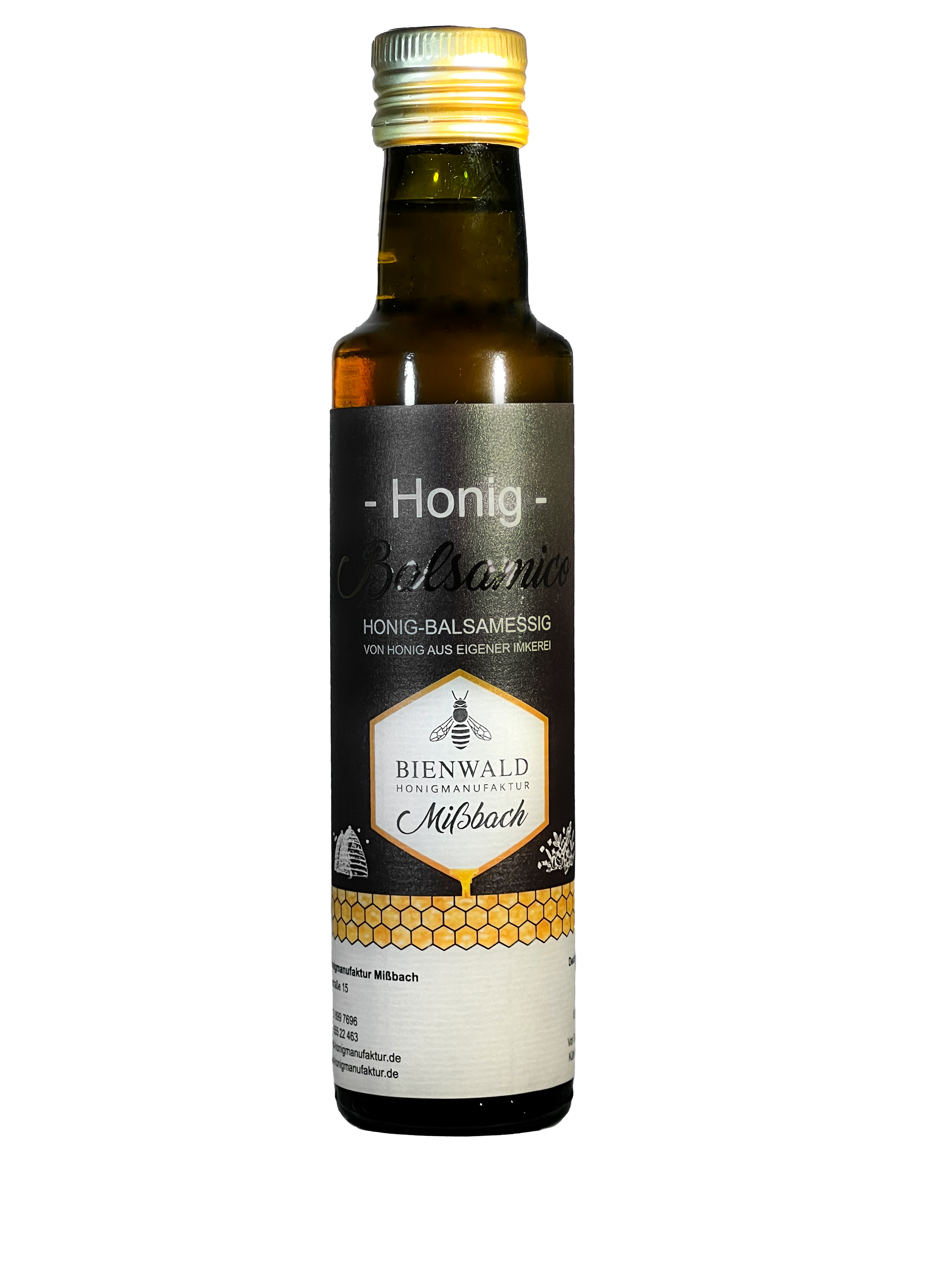 Aromatischer Honigessig von Bienwald-Honigmanufaktur 