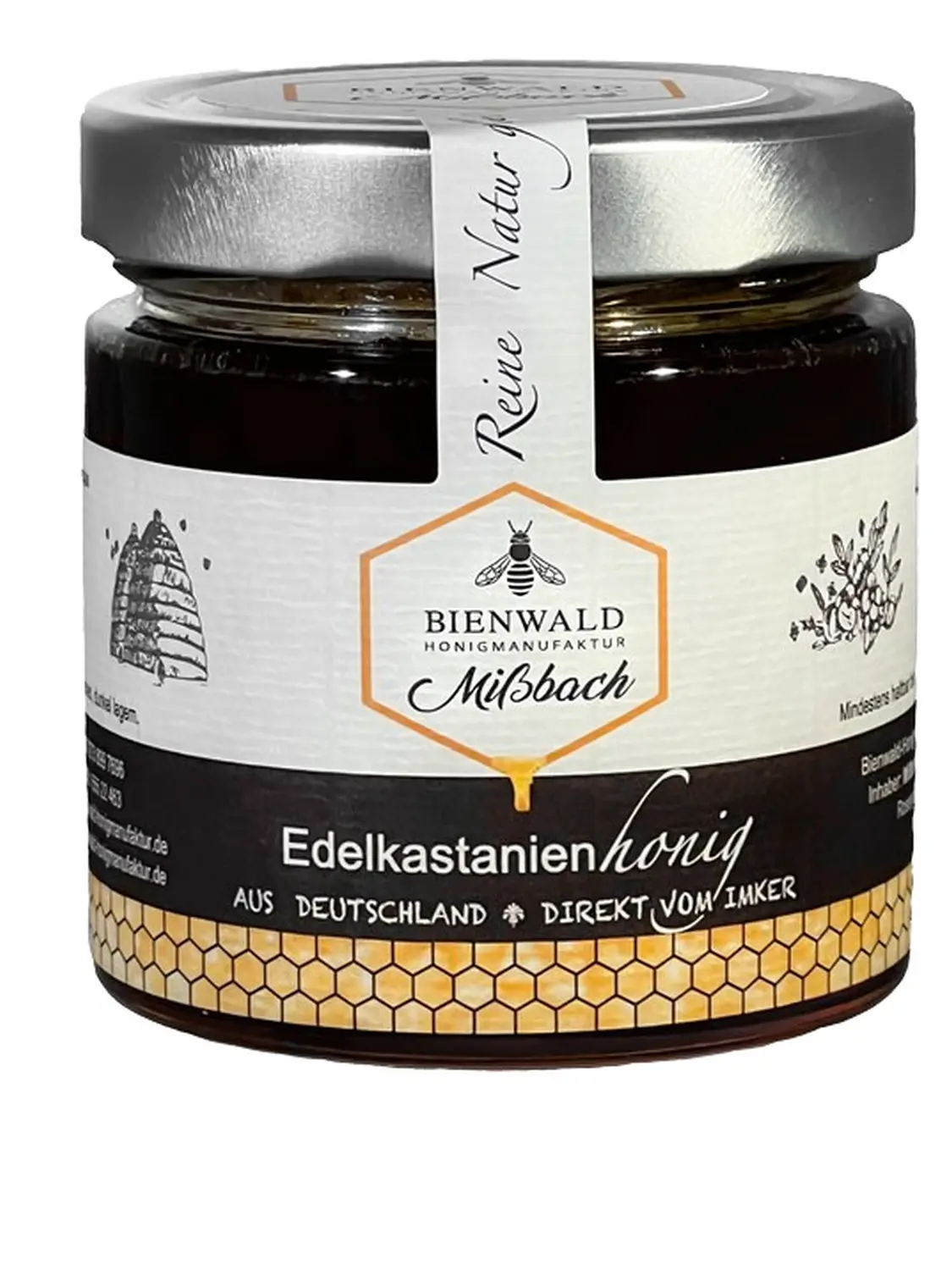 Edelkastanienhonig von Bienwald-Honigmanufaktur 